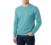 Castle Point Pull Homme 100% Coton Léger - Pull Tricot Col Rond ou Col V, Pull Homme Coton Respirant, Pull Léger Décontracté et Bureau (Mousse, XL)