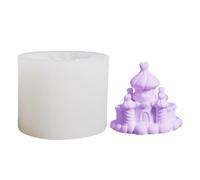 Castle Silicone Mold | 3D European Medieval Design, 3 Styles | Résine Candle Soap Mold | Detailed Castle Figurine old For DIY Craft, Home Decor, Baking