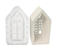 Castle Silicone Mold - Nonstick Casting Form Tool, Reusable Craft Shaping Mould, Detailed Structure Maker, Creative Design Tool | Versatile Casting Solution for Resin Candle Plaster Home Craft Project