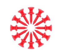 Castle Tees Golf - Lot de 10 tees de golf incassables - Accessoires de golf pour golfeurs, améliore l'entraînement au golf, aide à réduire la friction