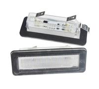 CastleGear Feu Plaque D'immatriculation Pour Benz Pour Smart Pour Fortwo 451 Coupé 2007 2008 2009 2010 2011-2015 18 SMD CANBUS Blanc LED Éclairage De Plaque D'immatriculation