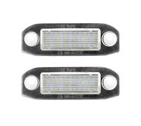 CastleGear Feu Plaque D'immatriculation Pour Volvo S40 Pour S60 S80 Pour V60 V70 Pour XC60 XC70 Pour XC90 2004-2015 LED Feu De Plaque D'immatriculation Arrière Blanc Canbus