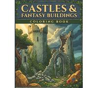 Castles Coloring Book for Kids: Fun, Easy, and Magical Fortresses Activity Book for Boys and Girls