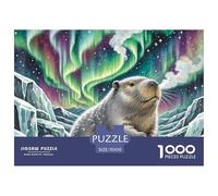 Castor 1000 Pièces Puzzle Difficile Et Stimulant sur Jeu Éducatif Jouets ActivitéFamiliale Parfaite Un Jouet De Jeu70x50cm/1000pcs