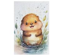 Castor 1000 Pièces Puzzle en Bois pour Adultes EnfFourmis, Puzzles Impossible, Jeu D'adresse pour Toute La Famille, 78×53cm