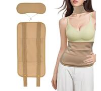 Castor Oil Pack, Compresses D'Huile De Ricin Réutilisable Avec Bande Élastique, Compresses Froides Et Chaudes, Aid De Soin Aux Huiles Essentielles