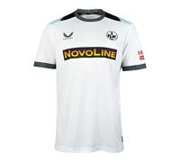 Castore 1. FC Kaiserslautern Maillot extérieur 2025/2026 Blanc Bleu Noir 2XL Unisexe