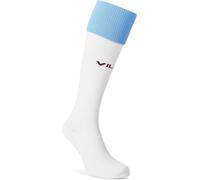Castore Aston Villa Away Socks 2023 2024 Adults Blanc Brillant Taille unique Unisex