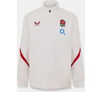 Castore England Anthem Jacket 2025 Adults Blanc Rouge XL Male