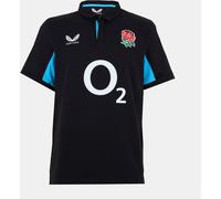 Castore England Away Polo Shirt 2025 Mens Noir/Bleu S Male