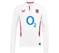 England Rugby Chemise Classique à Manches Longues Home