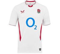 Castore England Rugby Home Authentic Shirt 2025 Adults Blanc/Rouge L Male