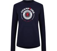 Castore Long-Sleeve Performance T-Shirt Marine L Male
