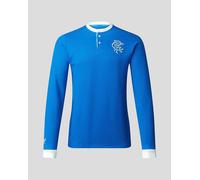 Castore Long-Sleeve Polo Shirt Bleu S Male