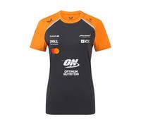 Castore McLaren F1 2025 Tee-shirt pour femme, Phantom / Autumn Glory, Taille XS