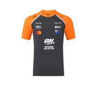 Castore McLaren F1 T-shirt pour homme 2025 Oscar Piastri Team, Phantom / Autumn Glory, Taille XL