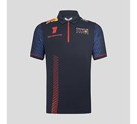 Castore Polo pour Homme, Bleu Nuit, XXL