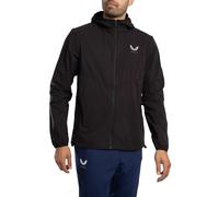 Castore Pour des hommes Veste légère zippée, Noir