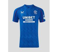 Castore Rangers Authentic Home Shirt 2024 2025 Adults Bleu M Male