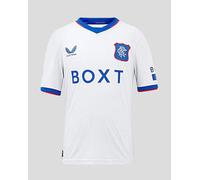Castore Rangers Away Shirt 2024 2025 Juniors Gris/Bleu 9-10 (M) Male