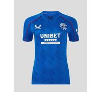 Castore Rangers Home Shirt 2024 2025 Womens Bleu 16 (XL) Female