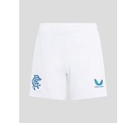 Castore Rangers Home Shorts 2024 2025 Womens Blanc/Bleu 14 (L) Female