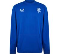 Castore Rangers Licence Hoodie Bleu M Male