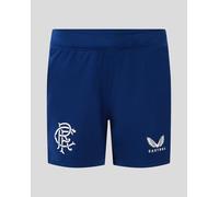 Castore Rangers Match Day Shorts Womens Marine 10 (S) Female