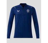 Castore Rangers Quarter-Zip Fleece Bleu L Male