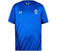 Castore Rangers Training T-Shirt 2022 2023 Juniors Bleu 9-10 (M) Unisex