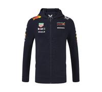 Castore Red Bull Racing F1 2025 Équipe Sweat à Capuche Complet Zip, bleu marine, L