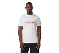 Castore Red Bull Racing F1 T-Shirt avec Logo sur Le Devant (FR/ES, Alpha/Lettres, TG, Taille Normale, Taille Normale, Blanc)