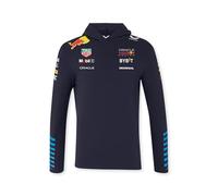 Castore Red Bull Racing Formula One Team - Produit officiel de Formule 1 2024 - Sweat à capuche - Bleu ciel nocturne - Unisexe, Bleu nuit, L
