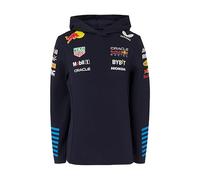Castore Red Bull Racing Sweat à Capuche F1 Team Formula Officiel Formule 1 Bleu Enfant (FR/ES, Âge, 8 Ans, Taille Normale, Ciel Nocturne)