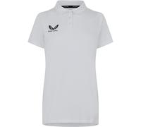 Castore Short-Sleeve Polo Shirt Blanc 8 (XS) Female