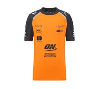 Castore T-Shirt Officiel Enfant MC Laren Formule 1 Officiel Unisexe Orange Papaye