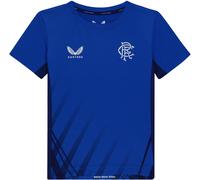 Castore Unisex Kids' Rangers Licensed Short-Sleeve T-Shirt Bleu 4-5 ans Unisex