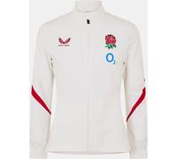 Castore Women's Rose Anthem England Rugby 2025 Long Sleeve Slim Fit Jacket Blanc Rouge 14 (L) Female