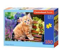 Castorland 180 pièces de puzzle chaton gingembre Multicolore G