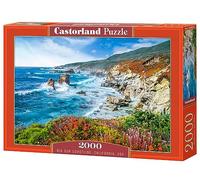 Castorland Puzzle 2000 pièces – Littoral de Big Sur, Californie, USA