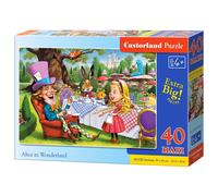 Castorland Alice in Wonderland 40 MAXI pcs Jeu de puzzle 40 pièces Dessins animés