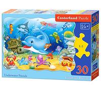 Castorland - B-03501-1 - Puzzle - Les Amis des Fonds Marins - 30 Pièces