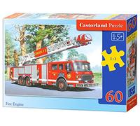 Castorland - B-06595-1 - Puzzle - Véhicule de Pompiers - 60 Pièces