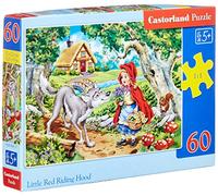 Castorland - B-066117 - Puzzle Classique - Petit Chaperon Rouge - 60 Pièces - Multicolore