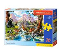Castorland B-070091 puzzle Jeu de puzzle 70 pièces Animaux