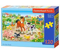 Castorland - B-13197-1 - Puzzle - À La Ferme - 120 Pièces