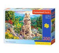 Castorland B-222087 puzzle Jeu de puzzle 200 pièces Animaux