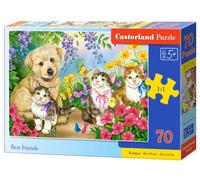 Castorland Best Friends Puzzle, 70 pièces Castorland