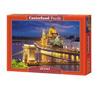 Castorland Budapest view at dusk 2000 pcs Jeu de puzzle 2000 pièces Ville