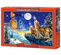 Castorland – Puzzle C-103317-2 « Hurlement des Loups » – 1000 pièces